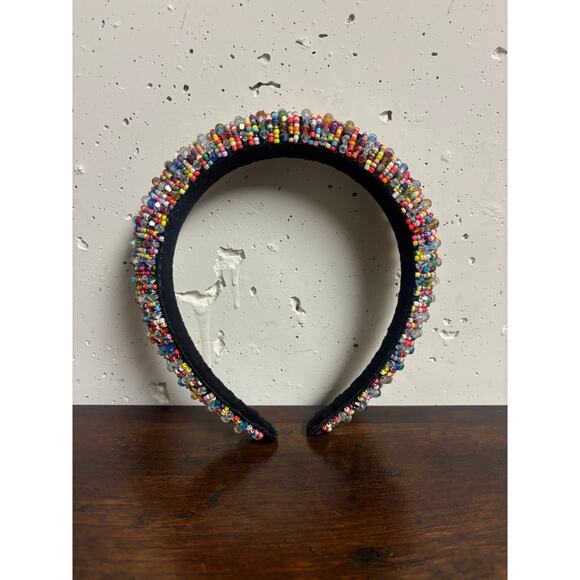 Unbranded Accessories - Unbranded Rainbow Beaded Fashion Headband accessory Statement Hair Piece Cute